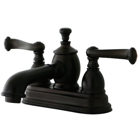 Kingston Brass KS7005FL 4" Centerset Bathroom Faucet, Oil Rubbed Bronze KS7005FL